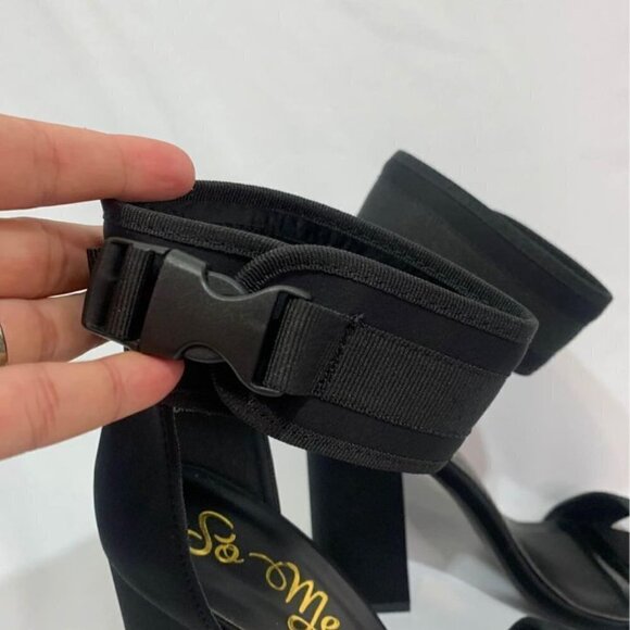 So ME storm shoes. Size 9. Ankle buckle. Block heel. Brand new. Neoprene - Picture 2 of 9